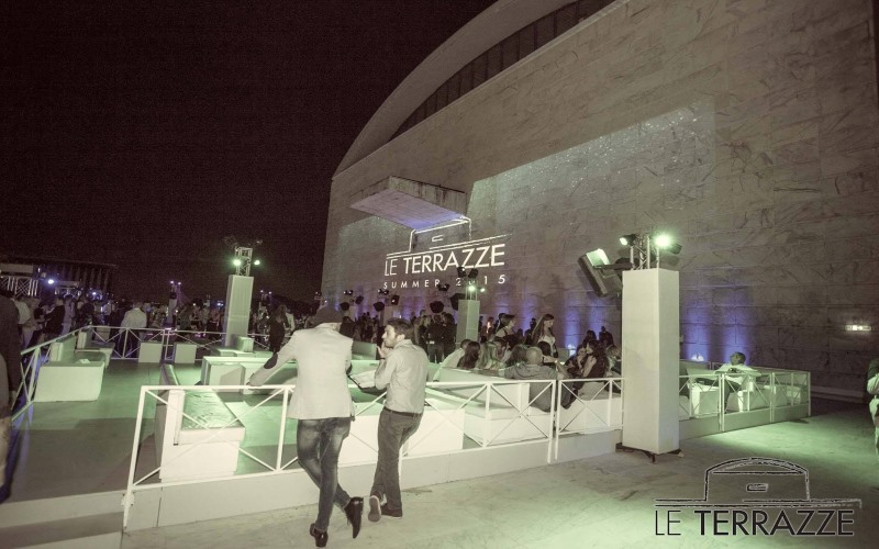 Le Terrazze discoteca Roma inaugurazione estate 2017