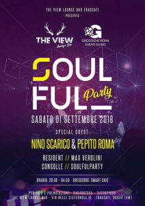 Soulful Party Roma: Dj Nino Scarico at The View - Vista panoramica