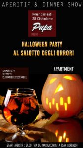 Il salotto degli orrori Halloween @ The Apartment Roma