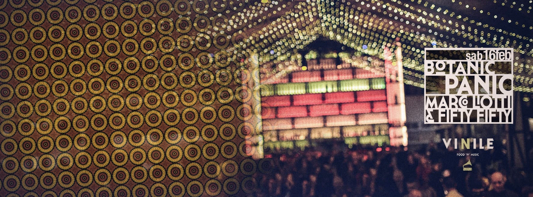 Vinile sabato 26 gennaio 2019 | Aperitivo e Discoteca BOTANIC PANIC