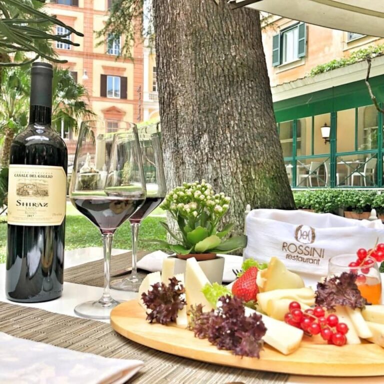 Giardino Rossini aperitivo Hotel Quirinale venerdì 21 maggio 2021