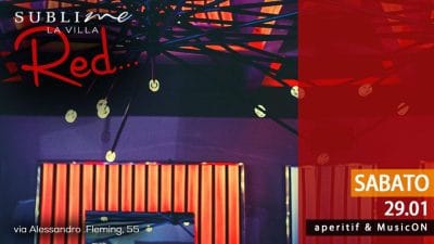 Aperitivo La Villa Sublime sabato 29 gennaio 2022 Fleming