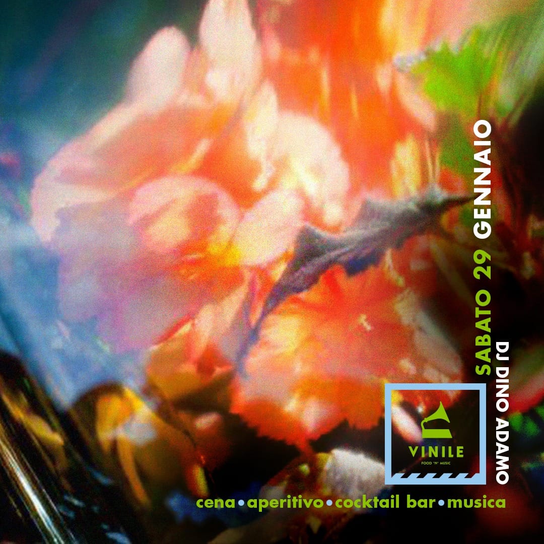 Aperitivo con Djset al Vinile sabato 29 gennaio 2022