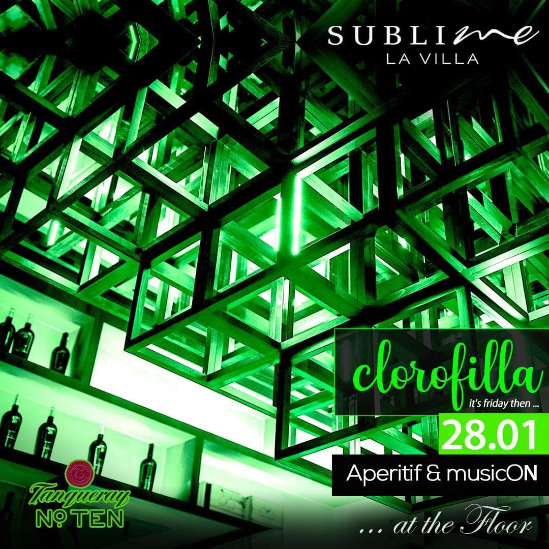 Aperitivo La Villa Sublime venerdì 29 gennaio 2022 Djset