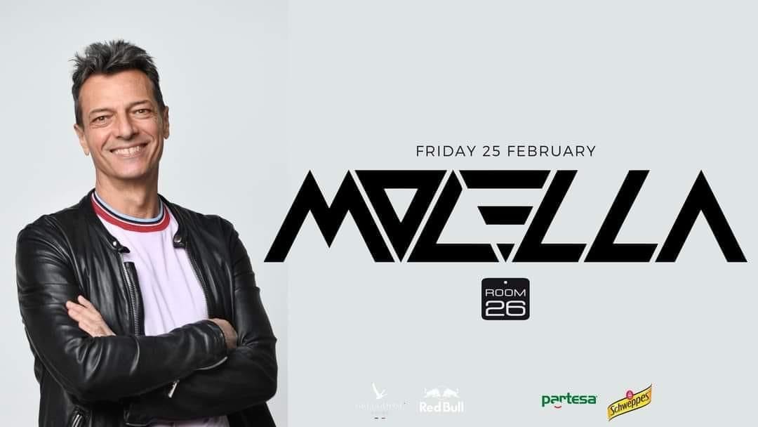 Venerdì 25 febbraio 2022 suona Molella al Room 26