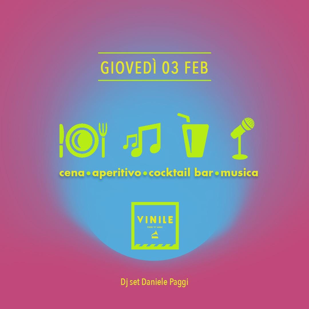 Vinile Roma giovedì 3 febbraio 2022 Aperitivo 45Giri