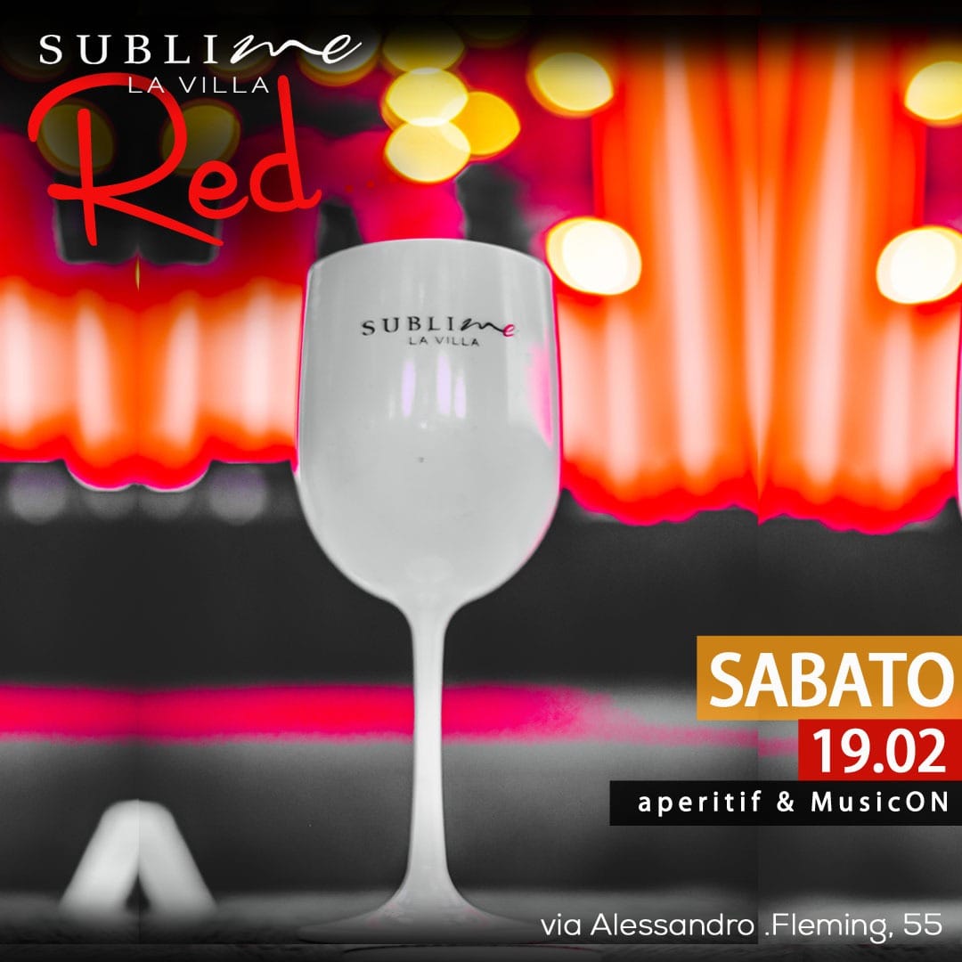 Discoteca La Villa sublime Aperitivo sabato 19 febbraio 2022