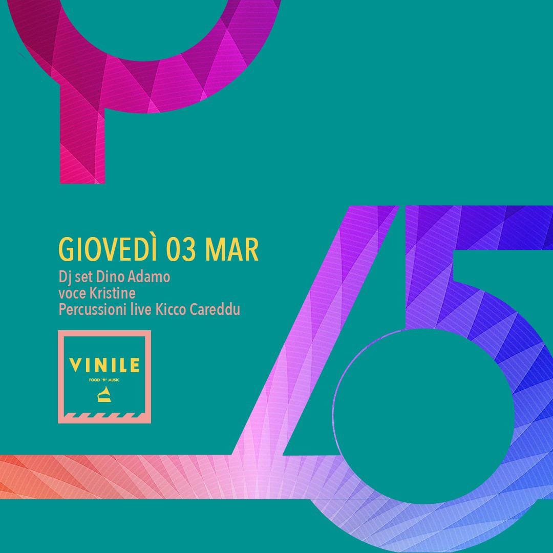Aperitivo Vinile Roma con djset giovedì 03 Marzo 2022