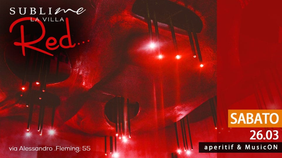 Sublime La Villa sabato 26 marzo 2022 Aperitivo Discoteca