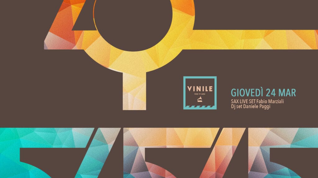 Vinile Roma giovedì 24 marzo 2022 Aperitivo con Djset
