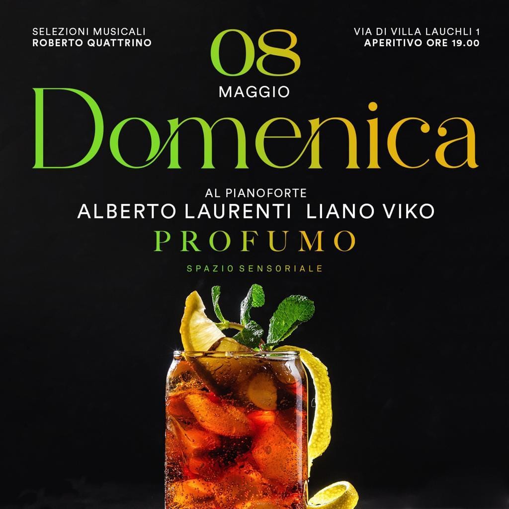 L'aperitivo da Profumo Domenica 8 maggio 2022 Djset 