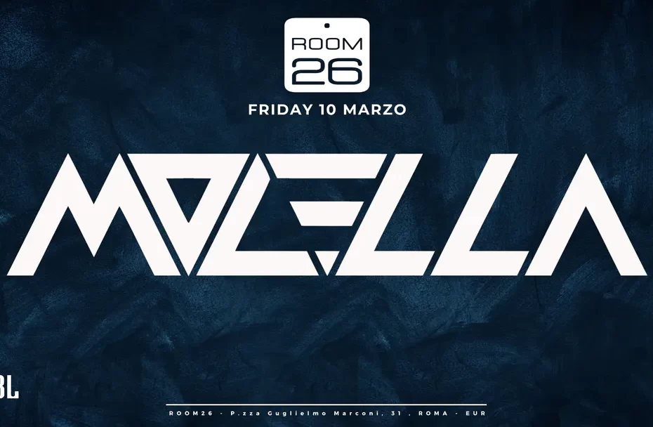 Dj Molella Room 26 venerdì 10 marzo 2023 The one and only!