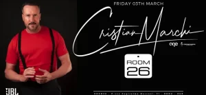 Cristian Marchi Room 26 venerdi 3 marzo 2023