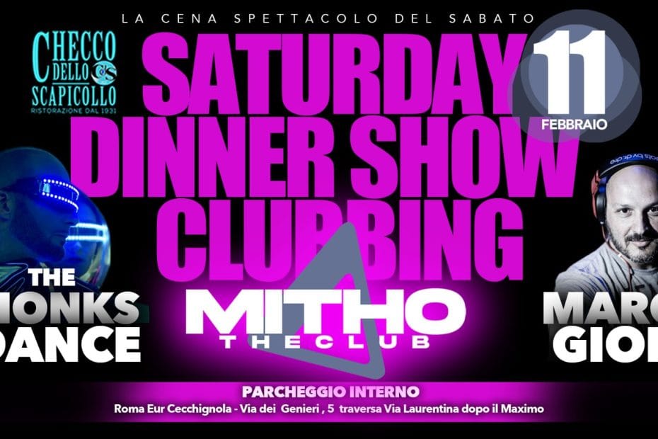 MITHO The Club sabato 11 febbraio 2023