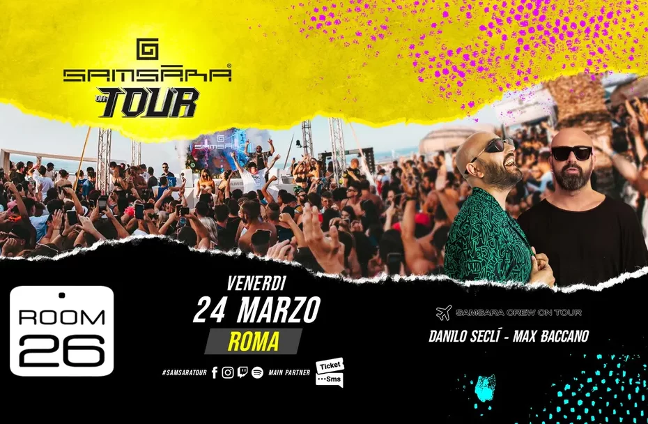 samsara tour room 26 24 marzo 2023