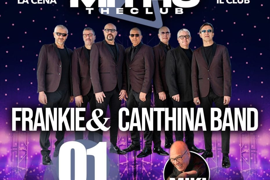 Frankie e Cantina Band Mitho sabato 1 aprile 2023 + Djset!