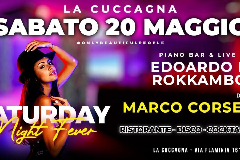 La Cuccagna sabato 20 maggio 2023