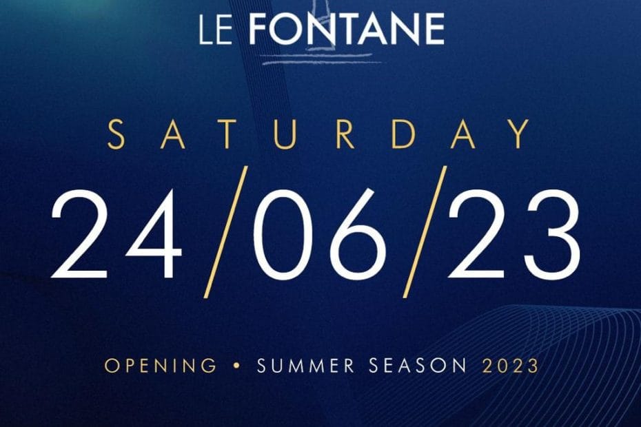 Discoteca Le Fontane Eur sabato 24 giugno 2023​