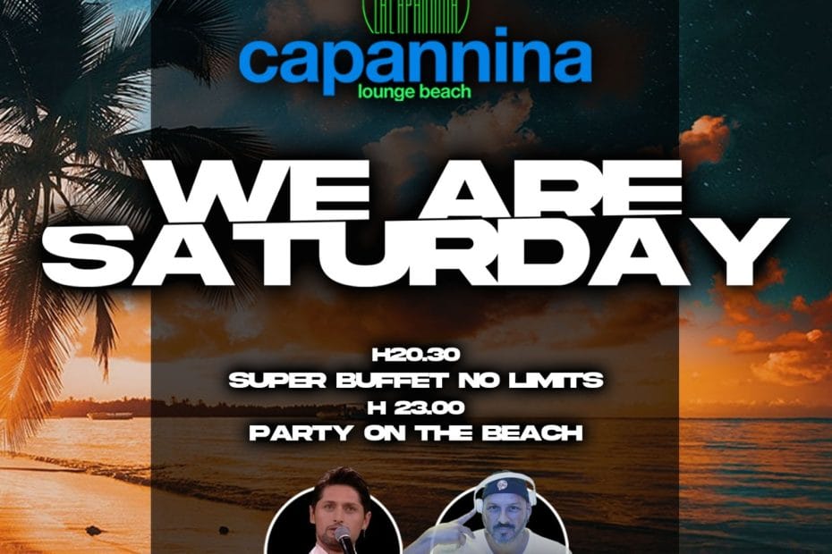 La Capannina Ostia Sabato 17 giugno 2023 – Ape Cena e Djset