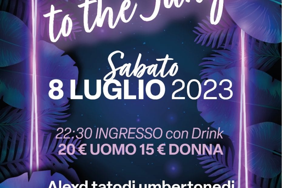 Hall 26 Eur sabato 8 luglio 2023 Apericena e Party 80 – 90