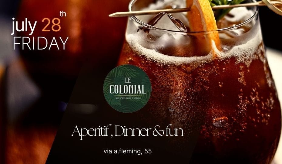 Villa Sublime Venerdi 28 luglio 2023 Apericena con Dj Set