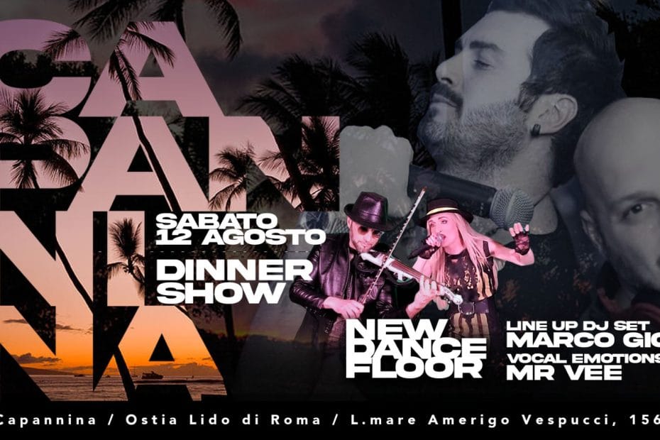 La Capannina Ostia Sabato 12 agosto 2023