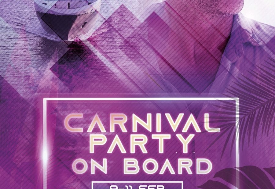 Carnival Party on board Roma 9 Febbraio 2024
