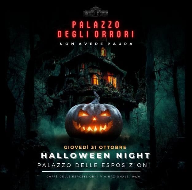 flyer Halloween Palazzo delle Esposizioni