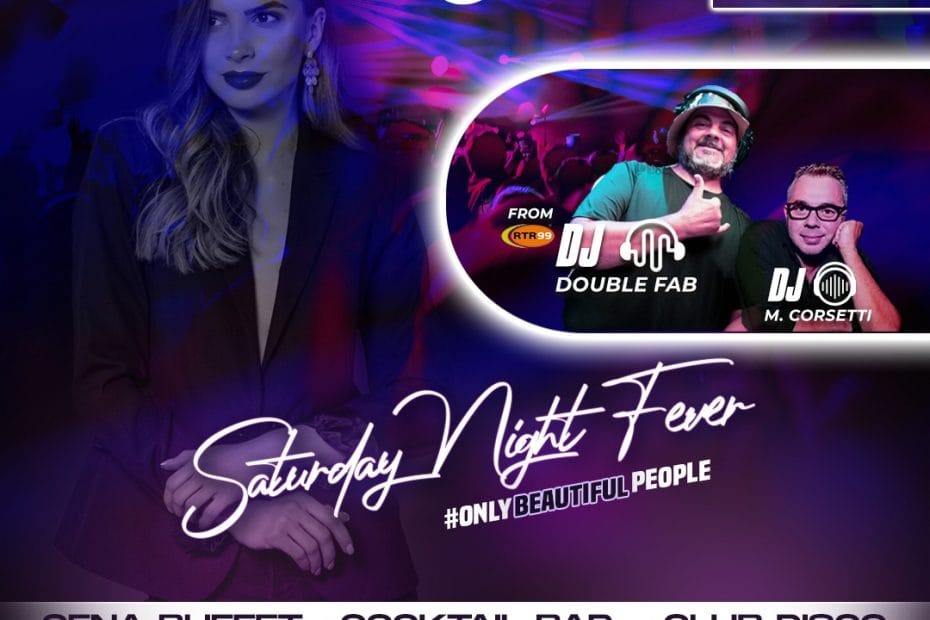 Disco Fever Roma Sabato 4 Novembre 2023 Cena e disco over 40​