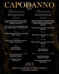Capodanno d'Elite al Mojo Restaurant Roma