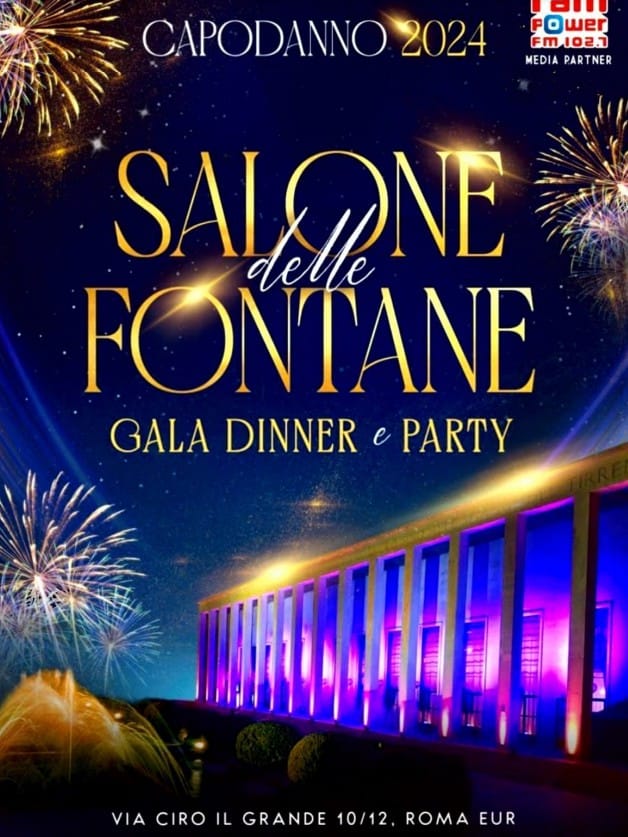Capodanno 2025 Salone delle Fontane Eur
