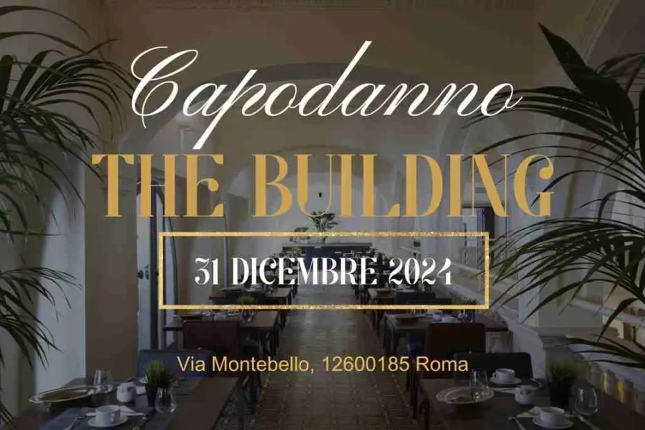 flyer capodanno the building hotel roma
