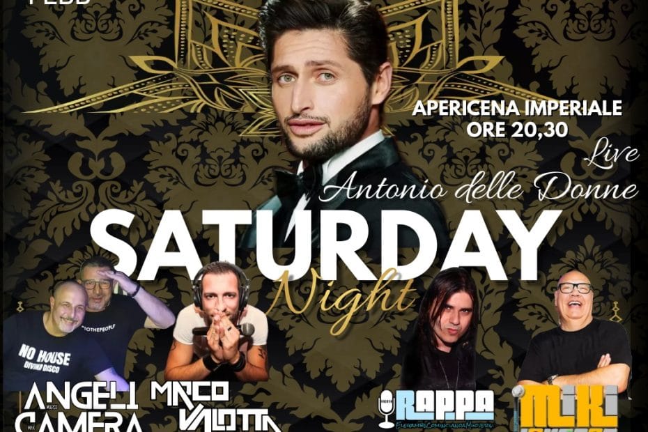 Divina Roma Sabato 24 febbraio 2024 Apericena e dj set 80 90