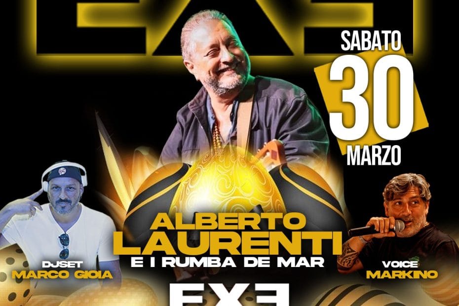 EXE Roma Eur sabato 30 marzo 2024 cena e disco