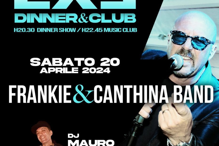 EXE Roma Eur sabato 20 aprile 2024 cena e disco