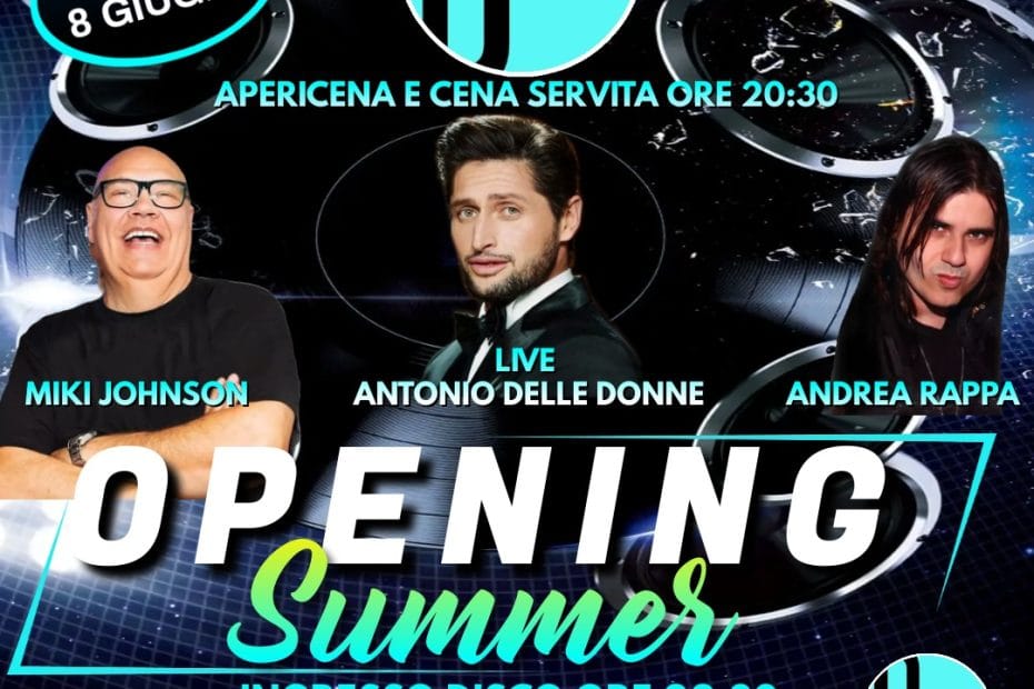 foto Inaugurazione discoteca Bettina Ostia sabato 8 Giugno 2024