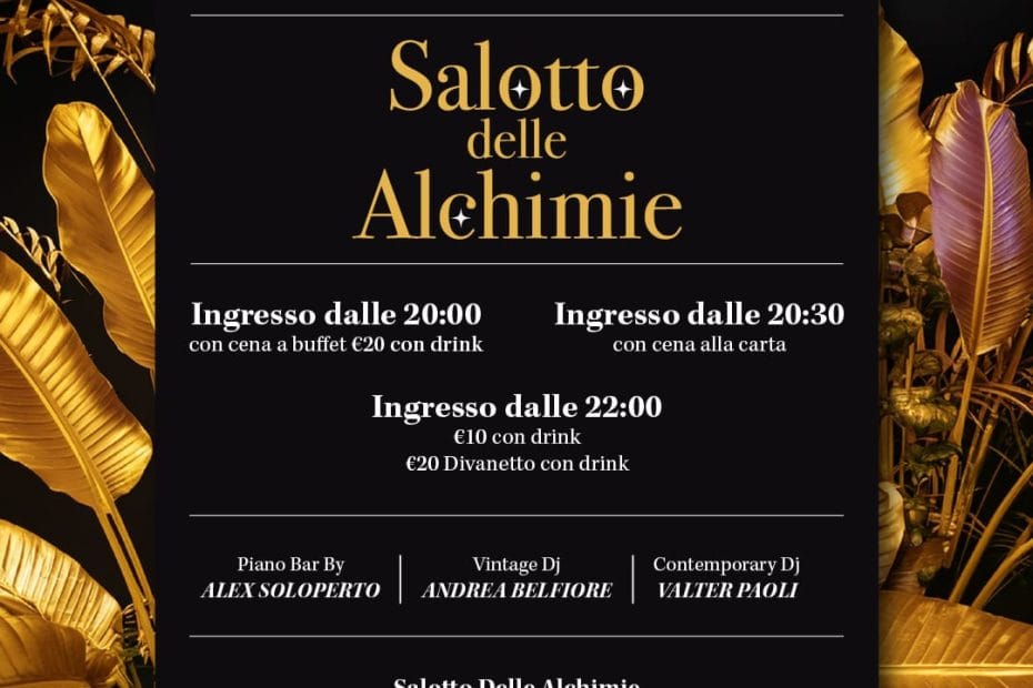 Venerdi 28 giugno 2024 Salotto delle Alchimie Ape e dj set