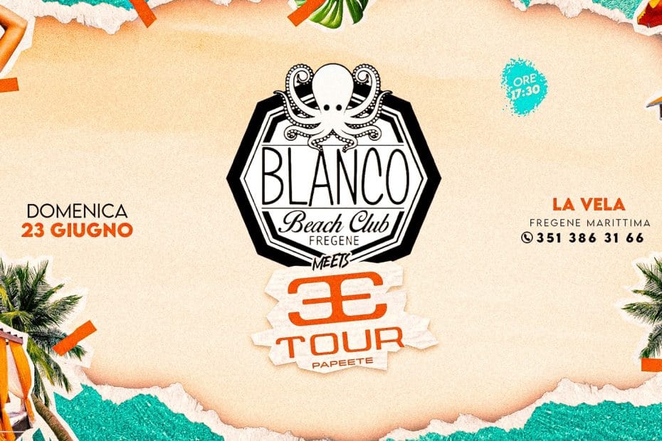 foto domenica 23 giugno papete tour Blanco Fregene