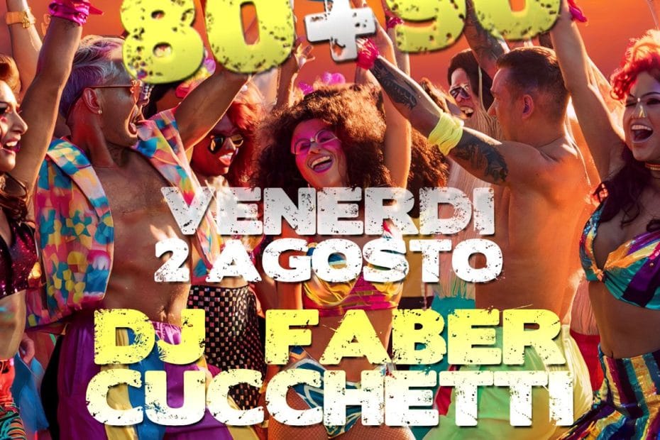 foto flyer Pareo Beach Party Waterfront Focene venerdì 2 agosto 2024