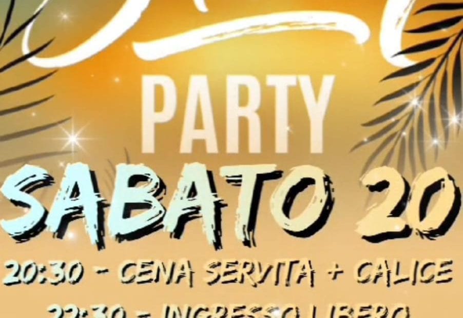 foto flyer Sabato 20 luglio 2024 Mediterraneo Beach Fiumicino