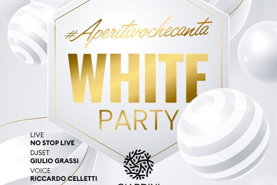 foto flyer White Party Eden mercoledì 17 luglio 2024
