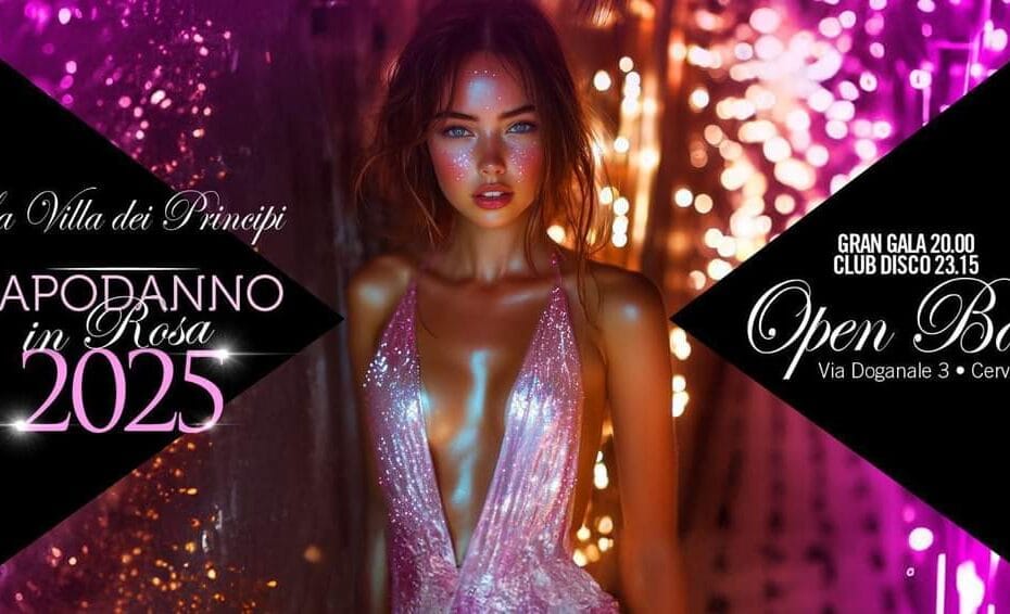 flyer capodanno villa dei principi 2025