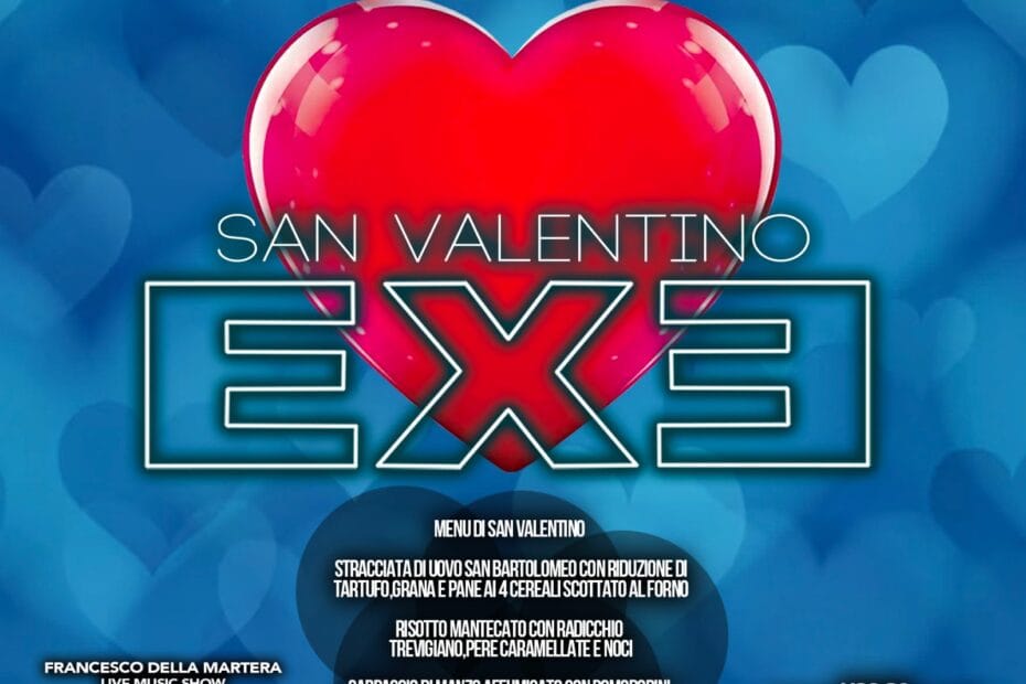 flyer Exe Club San Valentino