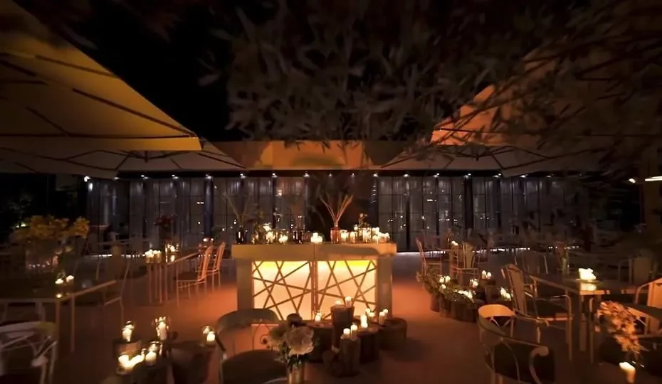 aperitivo e cena profumo roma