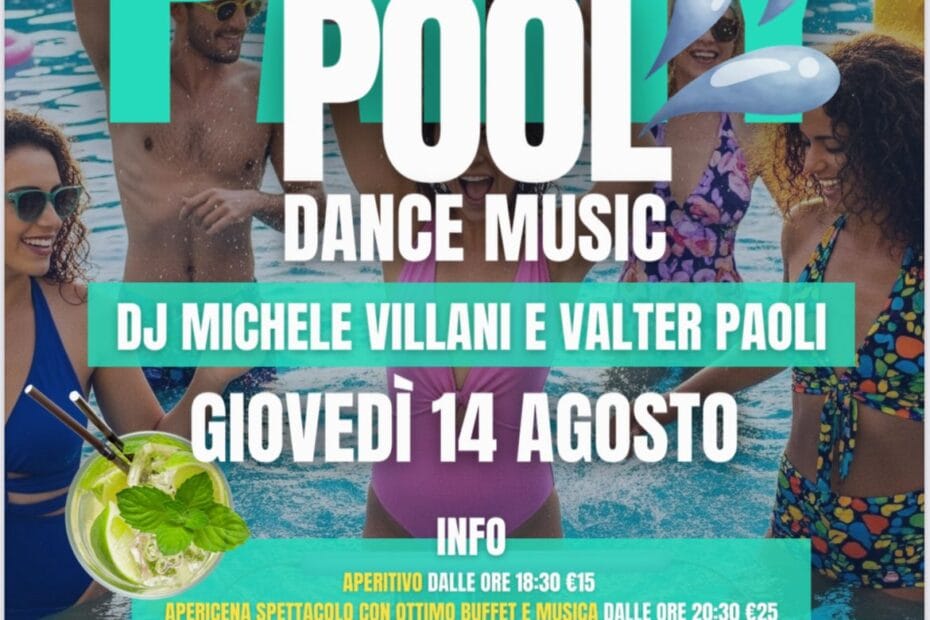 flyer della serata di ferragosto