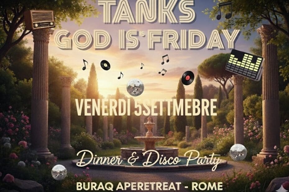 Buraq venerdì 5 settembre 2025