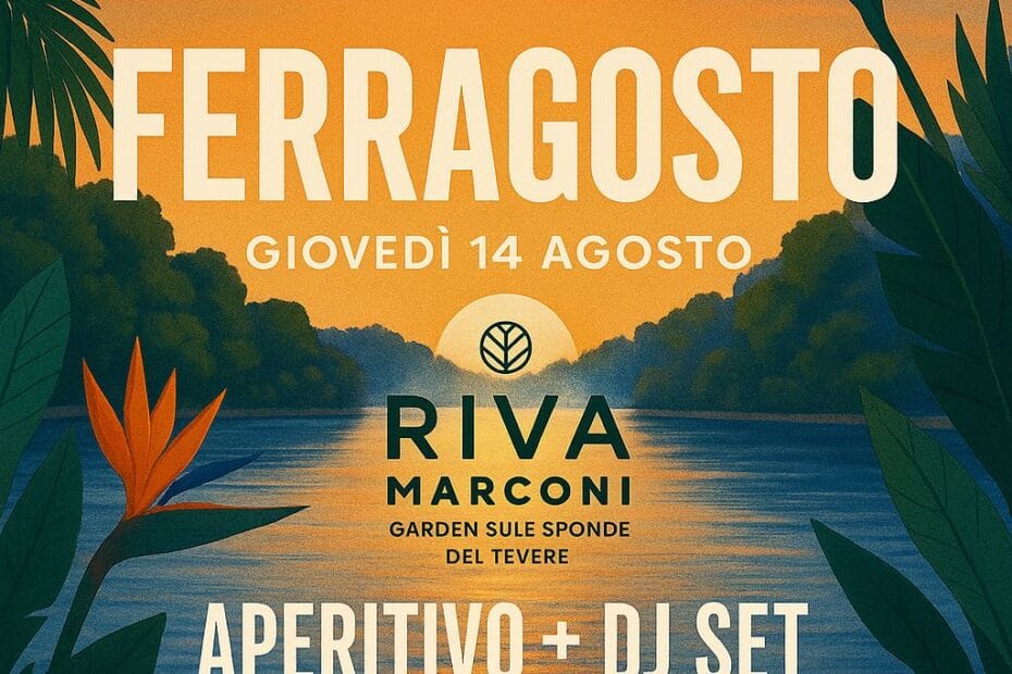 flyer Ferragosto Riva Marconi