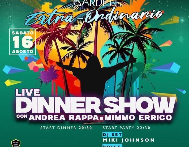 foto garden sabato 16 agosto 2025