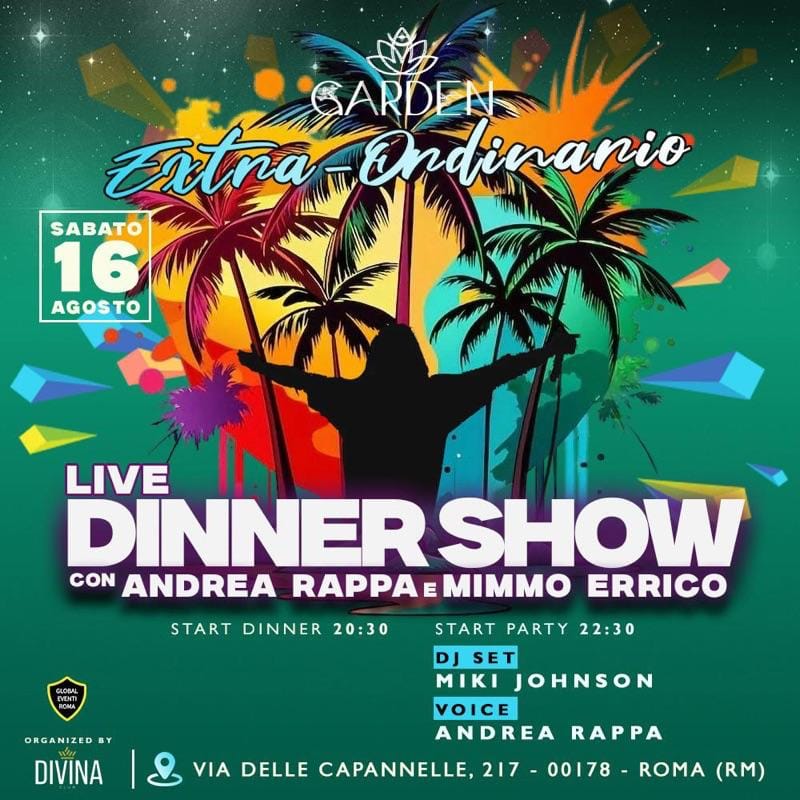 foto garden sabato 16 agosto 2025