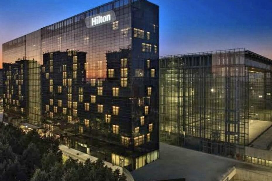 foto dell'hilton la lama roma eur per la serata del 26 ottobre 2025